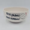 Sütü Çilekli Seni Sürekli Kase