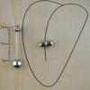 Taşlı T Çelik Dil Piercing