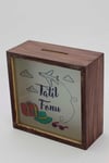Tatil Fonu Kumbara Kahverengi Çerçeveli