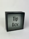 Tip Box Kumbara Siyah Çerçeveli