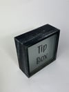 Tip Box Kumbara Siyah Çerçeveli