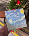 Vincent van Gogh Yıldızlı Gece Tasarım Resim Çok Amaçlı Defter