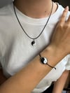Yin ile Yang Detaylı Kolye ve Bileklik Set