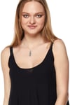 Black Strappy Asymmetric Dress