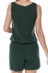 Green Straight Jumpsuit