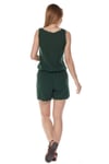 Green Straight Jumpsuit