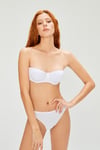 191T CANSOY STRAPLESS DOLU TAKIM 35TL BEYAZ