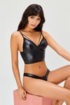 309 CANSOY DERİ BRALET 35TL SİYAH