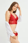 313T CANSOY DANTEL BRALET TAKIM 49,9TL KIRMIZI