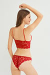 313T CANSOY DANTEL BRALET TAKIM 49,9TL KIRMIZI