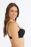 4000 ORKİDE SÜTYEN PUSH UP 40TL SİYAH