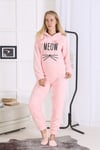 4130 Pijamoni Polar Kapüşonlu Takım 99,99 PEMBE