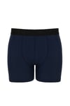 4476 BERRAK DÜZ BOXER 15TL LACİVERT
