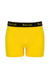 4476 BERRAK DÜZ BOXER 15TL SARI