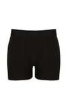4476 BERRAK DÜZ BOXER 15TL SİYAH