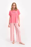 Arnetta Pembe Bayan Pijama Takımı