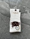Aytuğ Kedi Desenli Ekru Çorap