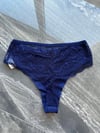 Brazilian Süper ince Lacivert Tanga