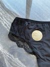 Brazilian Süper ince Siyah Tanga