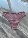Brazilian tül ve Dantelli Vizon Tanga