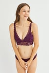 Cansoy Mor Bralet Sütyen Takımı