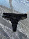 Dantelli Taşlı Tanga