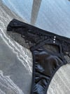 Dantelli Taşlı Tanga