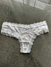 Dantelli Transparan Ekru Tanga 4767