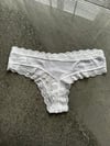 Dantelli Transparan Ekru Tanga 4767