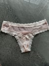 Dantelli Transparan Somon Tanga 4767