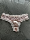 Dantelli Transparan Somon Tanga 4767