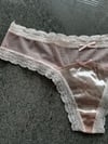 Dantelli Transparan Somon Tanga 4767