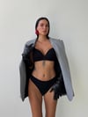 Desenli Desteksiz Balensiz Sütyen Takımı (721T)