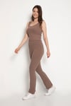 Fitilli Crop Vizon Bustiyer