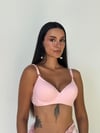 Fitilli Desteksiz Balensiz Pembe Sütyen (192)