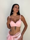 Fitilli Desteksiz Balensiz Pembe Sütyen (192)