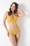 HENNA Hardal Dantelli Bralet Sütyen Takımı