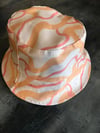 Kadın Desenli Fötr Şapka