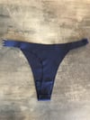 Lazer Kesim Lacivert Tanga 4675