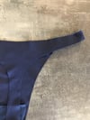 Lazer Kesim Lacivert Tanga 4675