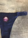 Lazer Kesim Lacivert Tanga 4675