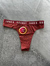 Love's Secret Lazer Kesim Dantelli Kiremit Tanga