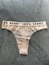 Love's Secret Lazer Kesim Dantelli Ten Tanga