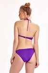 Mor Straplez Kaplı Bikini Takımı
