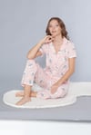 Önden Düğmeli Kadın Pijama Takımı