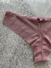 Özel Örgülü İz Yapmayan İnce Vizon Tanga