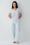 Pierre Cardin Kadın Mavi Pijama Takımı