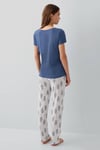 Pierre Cardin Kadın Saks Pijama Takımı