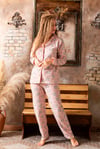 Sude Önden Düğmeli Pijama Takımı