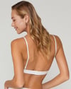 Velvet Üçgen Bralet Ekru Sütyen (556)